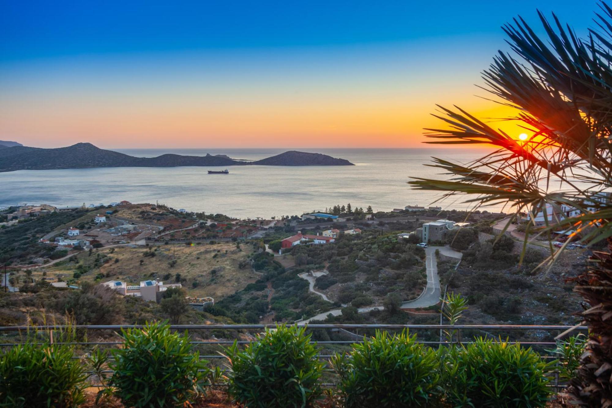 Elounda Sunrise Villa Ngoại thất bức ảnh