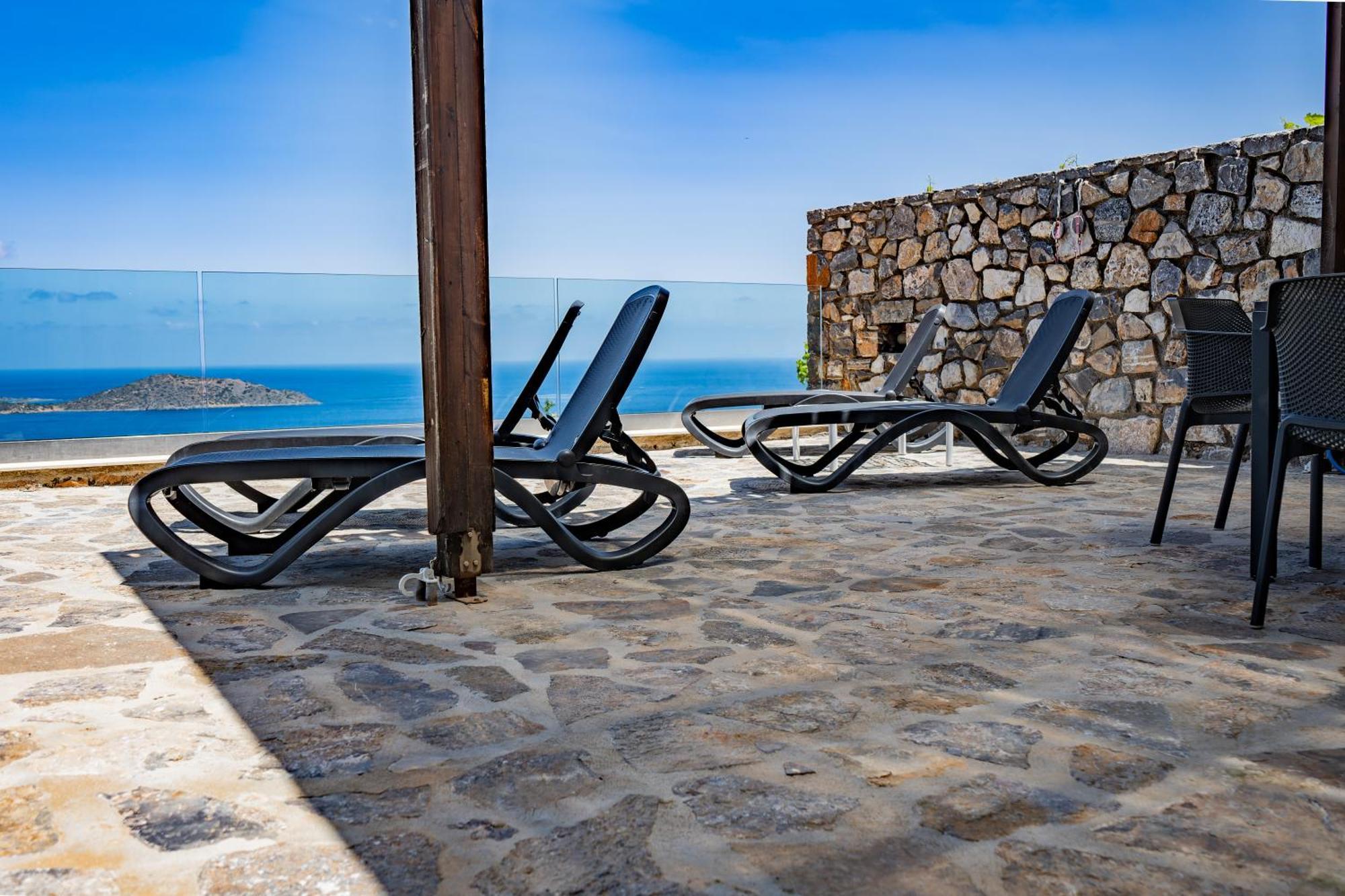 Elounda Sunrise Villa Ngoại thất bức ảnh