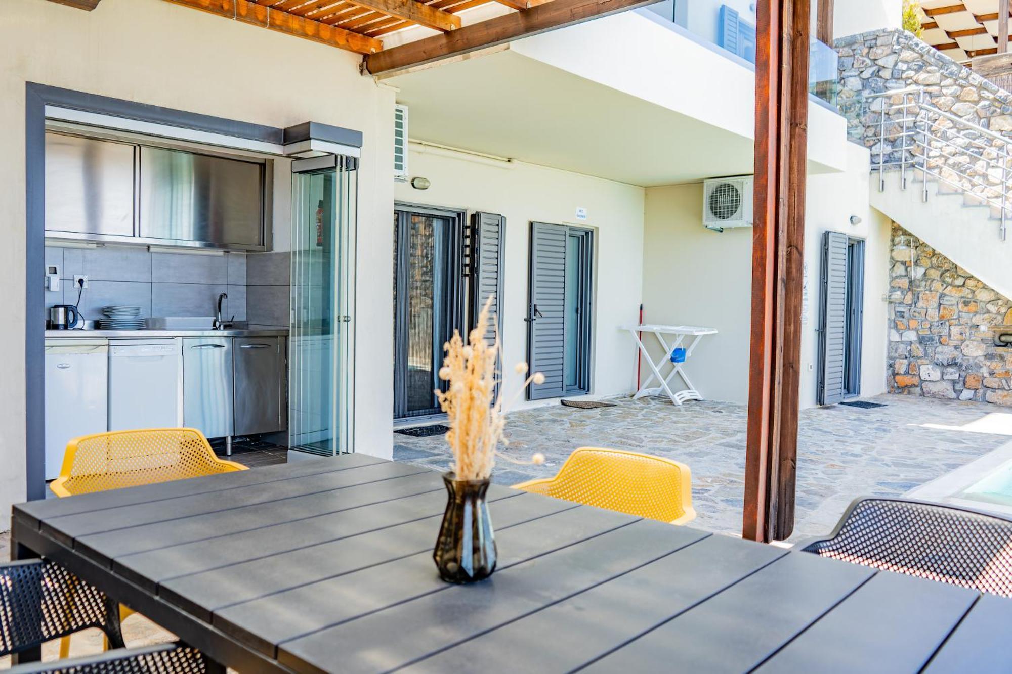 Elounda Sunrise Villa Ngoại thất bức ảnh