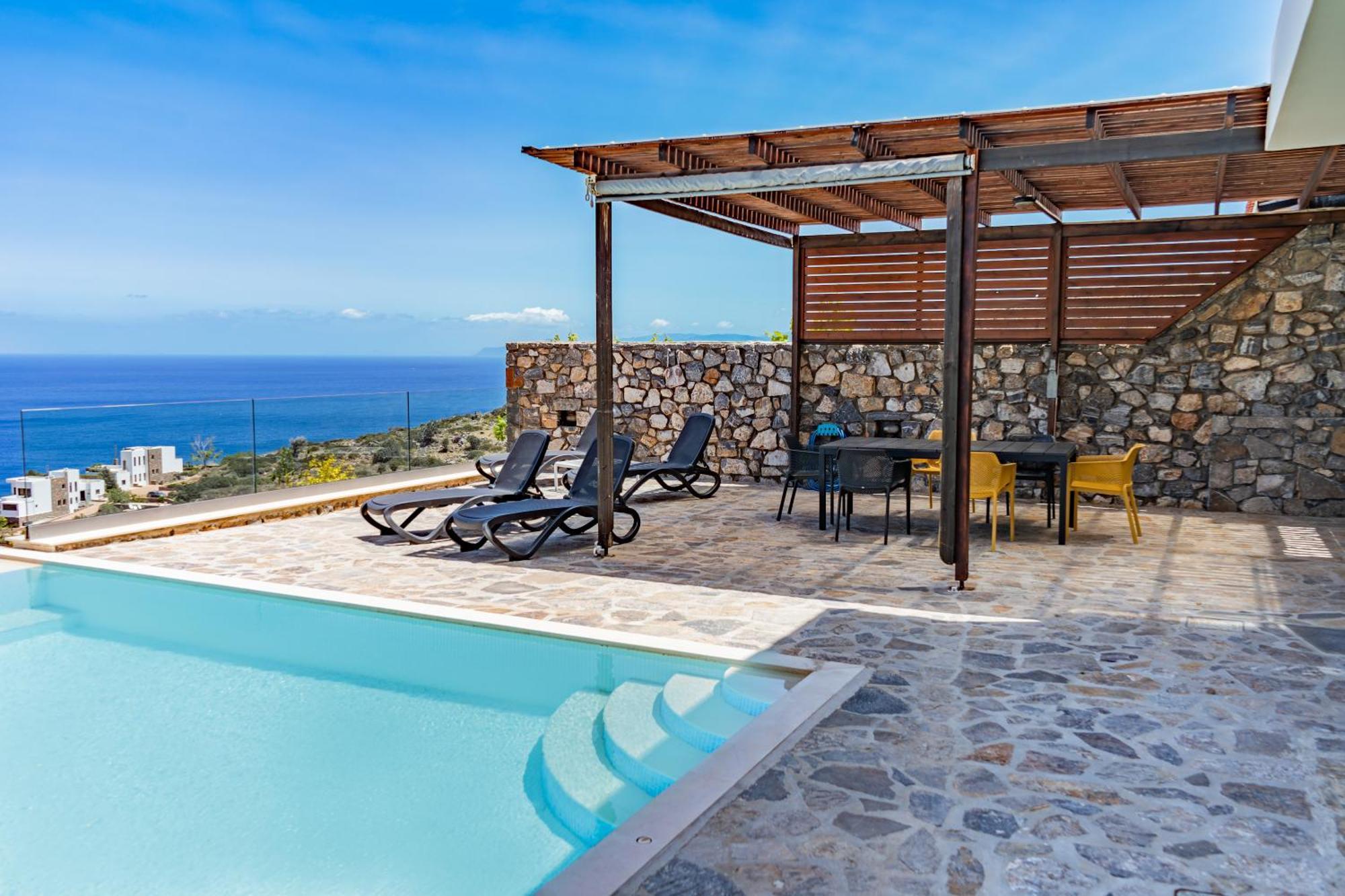 Elounda Sunrise Villa Ngoại thất bức ảnh