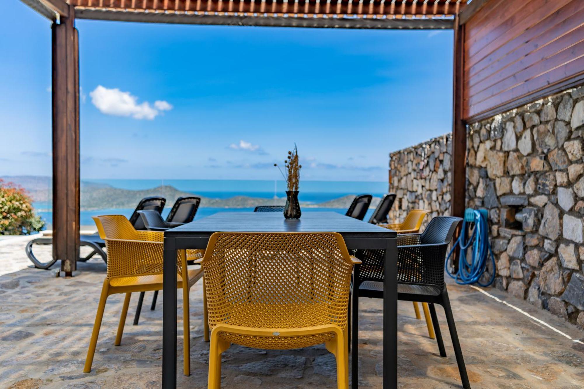 Elounda Sunrise Villa Ngoại thất bức ảnh